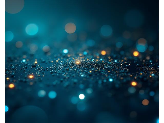 Image abstractly representing technology sector innovation and growth, featuring subtle circuitry patterns and glowing data points.
